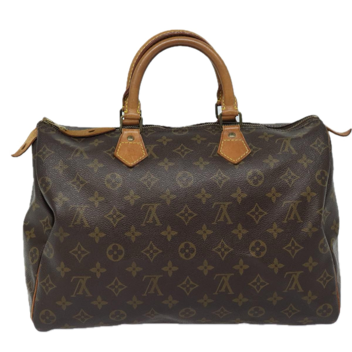 LOUIS VUITTON Monogram Speedy 35 Hand Bag M41524 LV Auth 82797 - 0