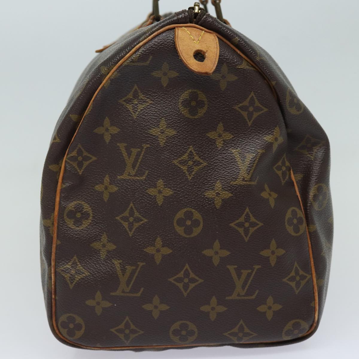 LOUIS VUITTON Monogram Speedy 35 Hand Bag M41524 LV Auth 82797