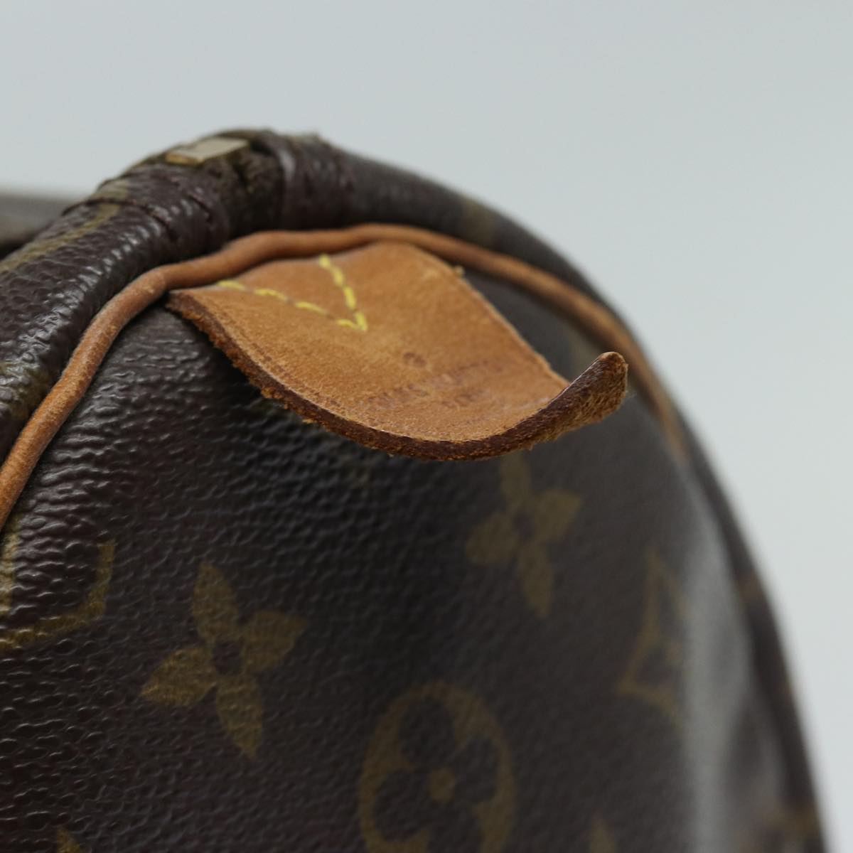 LOUIS VUITTON Monogram Speedy 35 Hand Bag M41524 LV Auth 82797