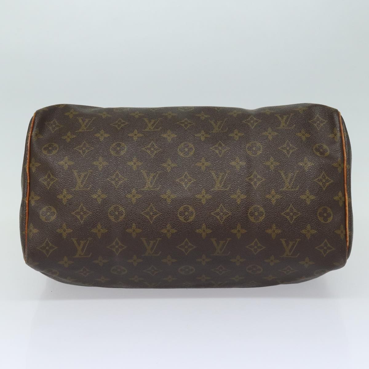 LOUIS VUITTON Monogram Speedy 35 Hand Bag M41524 LV Auth 82798