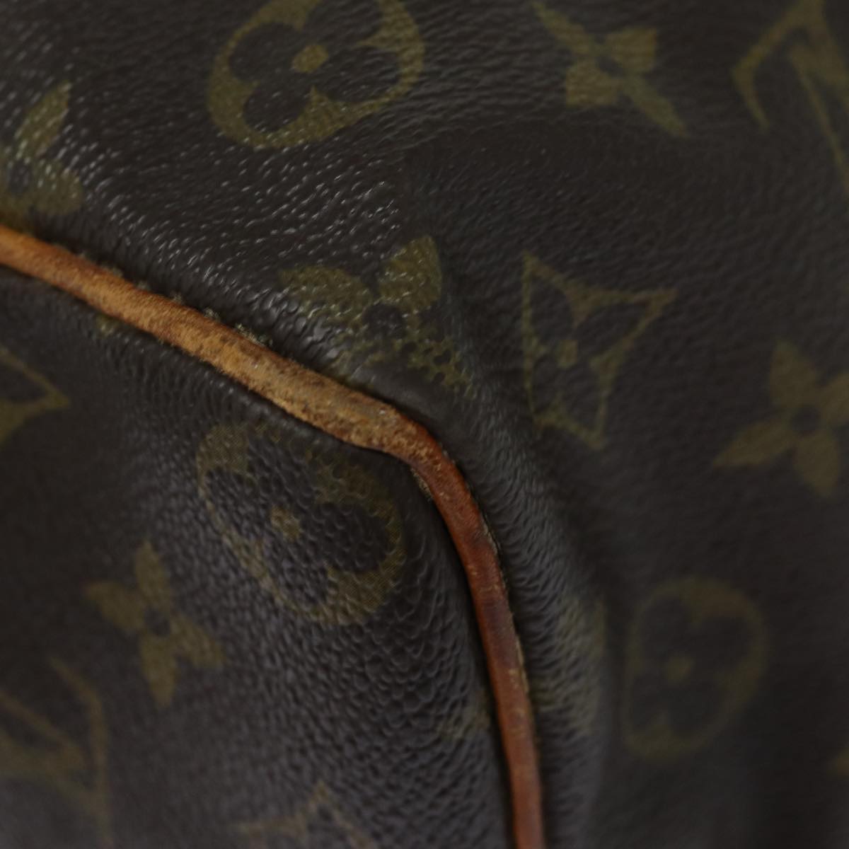 LOUIS VUITTON Monogram Speedy 35 Hand Bag M41524 LV Auth 82799