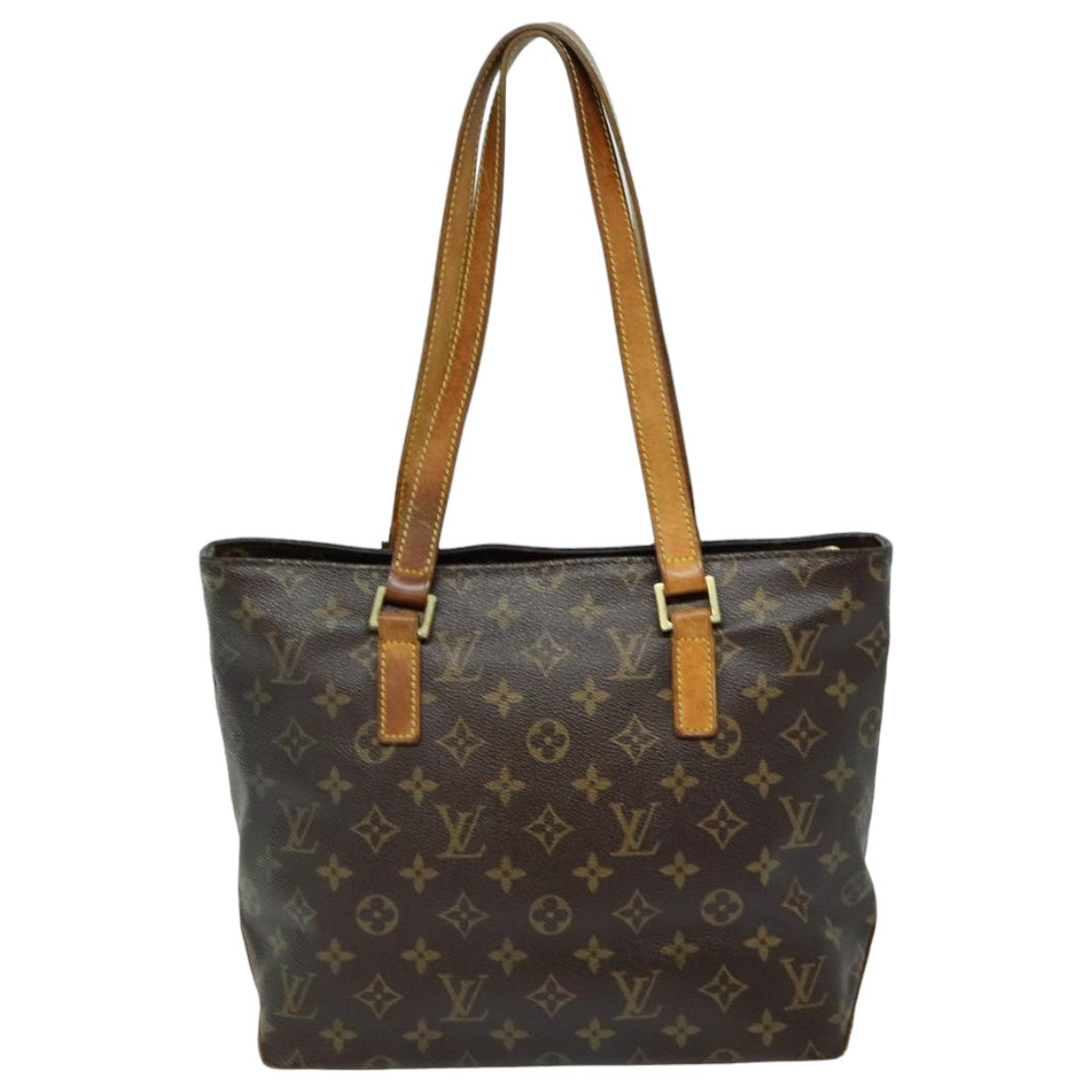 LOUIS VUITTON Monogram Cabas Piano Tote Bag M51148 LV Auth 82800 - 0