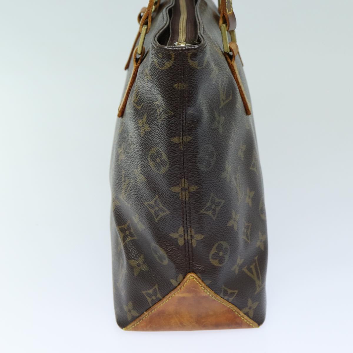 LOUIS VUITTON Monogram Cabas Piano Tote Bag M51148 LV Auth 82800