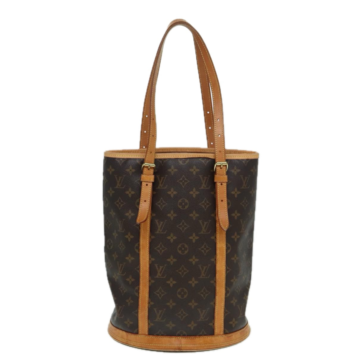 LOUIS VUITTON Monogram Bucket GM Shoulder Bag M42236 LV Auth 82801 - 0