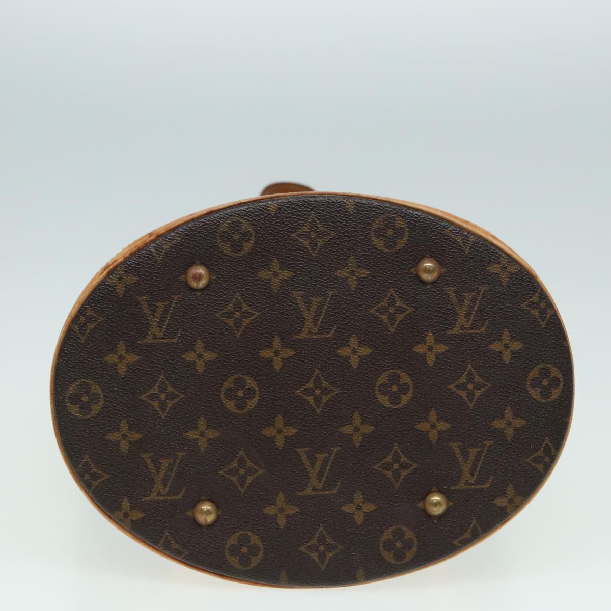 LOUIS VUITTON Monogram Bucket GM Shoulder Bag M42236 LV Auth 82801