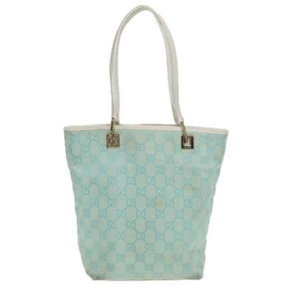 GUCCI GG Canvas Umhängetasche Blau Weiß 002 1099 Auth 82826