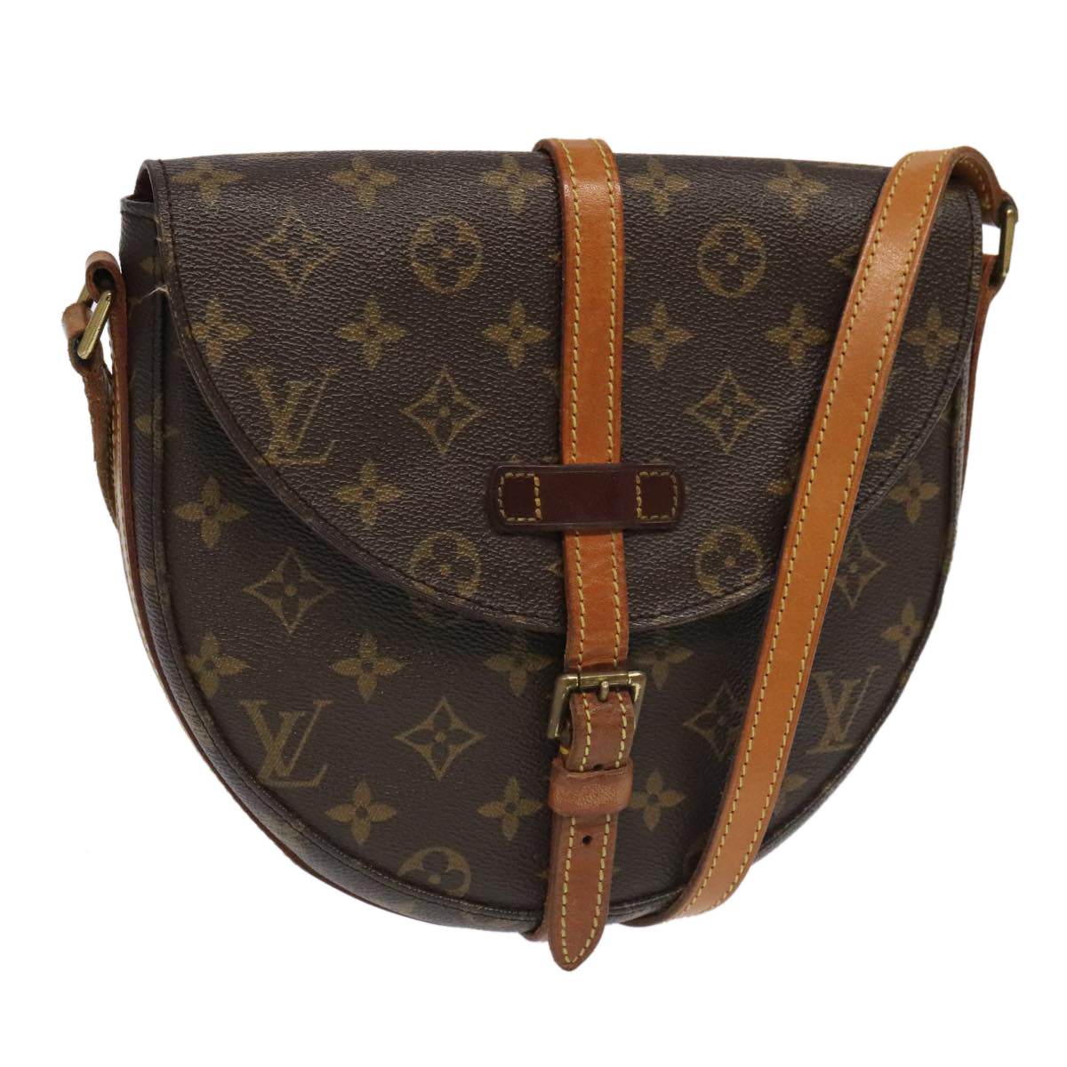 LOUIS VUITTON Monogram Chantilly MM Shoulder Bag M51233 LV Auth 82836