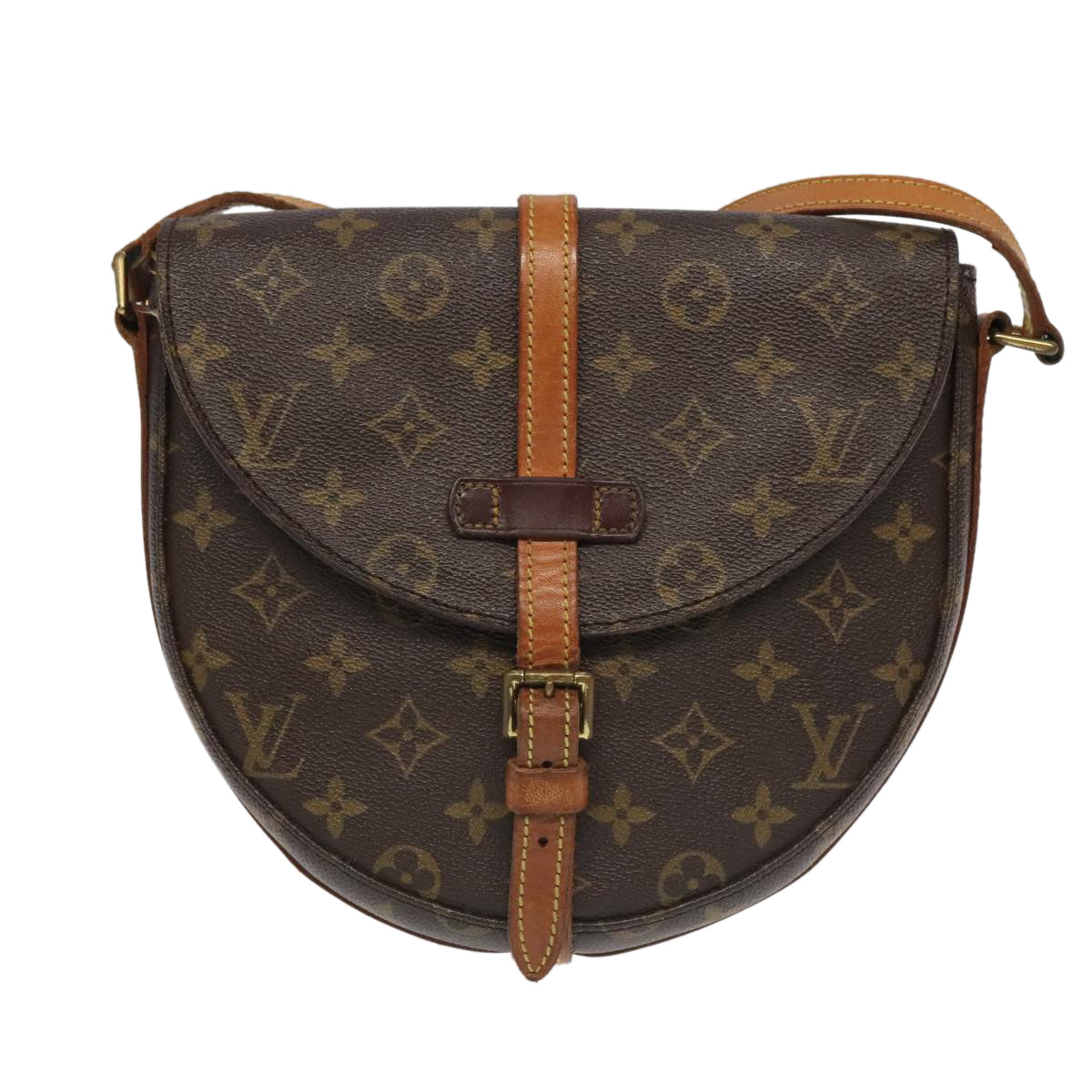 LOUIS VUITTON Monogram Chantilly MM Shoulder Bag M51233 LV Auth 82836