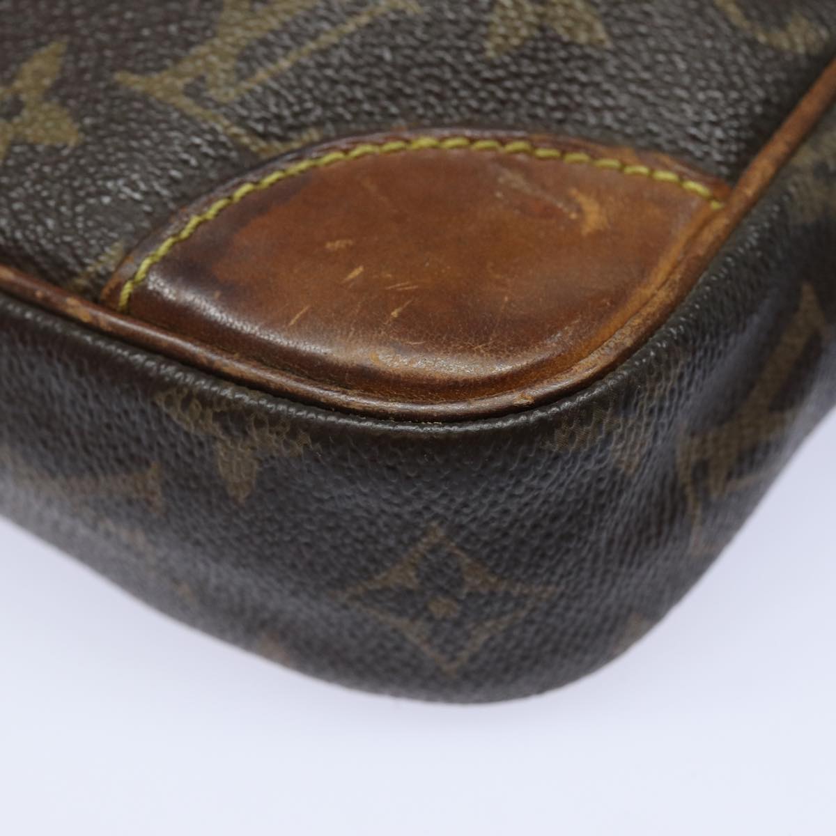 LOUIS VUITTON Monogram Marly Dragonne GM Clutch Bag M51825 LV Auth 82837