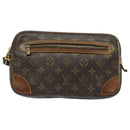 LOUIS VUITTON Monogram Marly Dragonne GM Clutch Bag M51825 LV Auth 82837-13