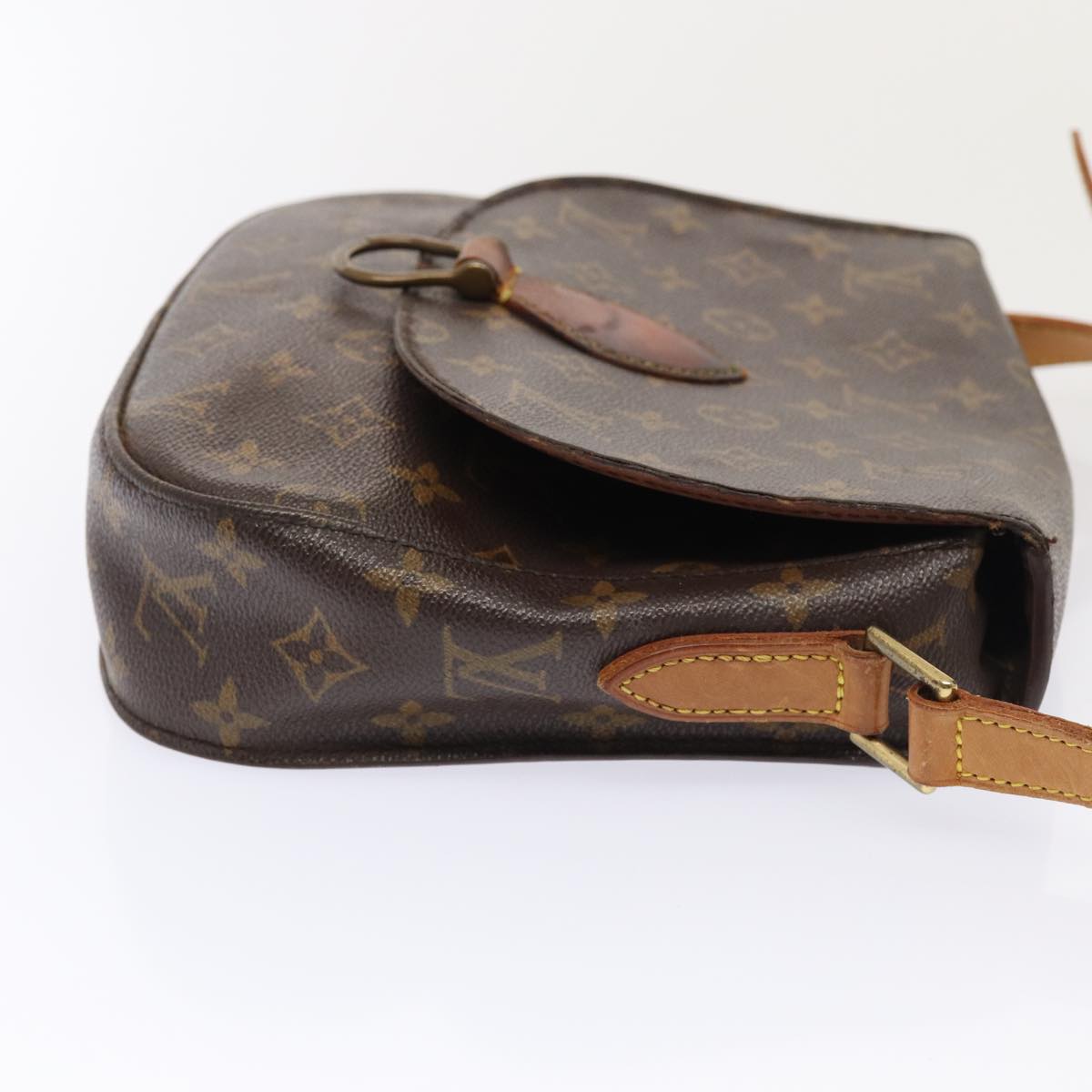 LOUIS VUITTON Monogram Saint Cloud GM Shoulder Bag M51242 LV Auth 82843