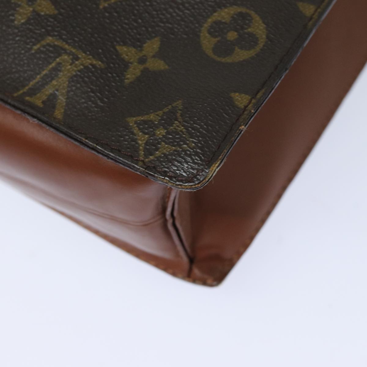 LOUIS VUITTON Monogram Monceau 28 Hand Bag 2way M51185 LV Auth 82844