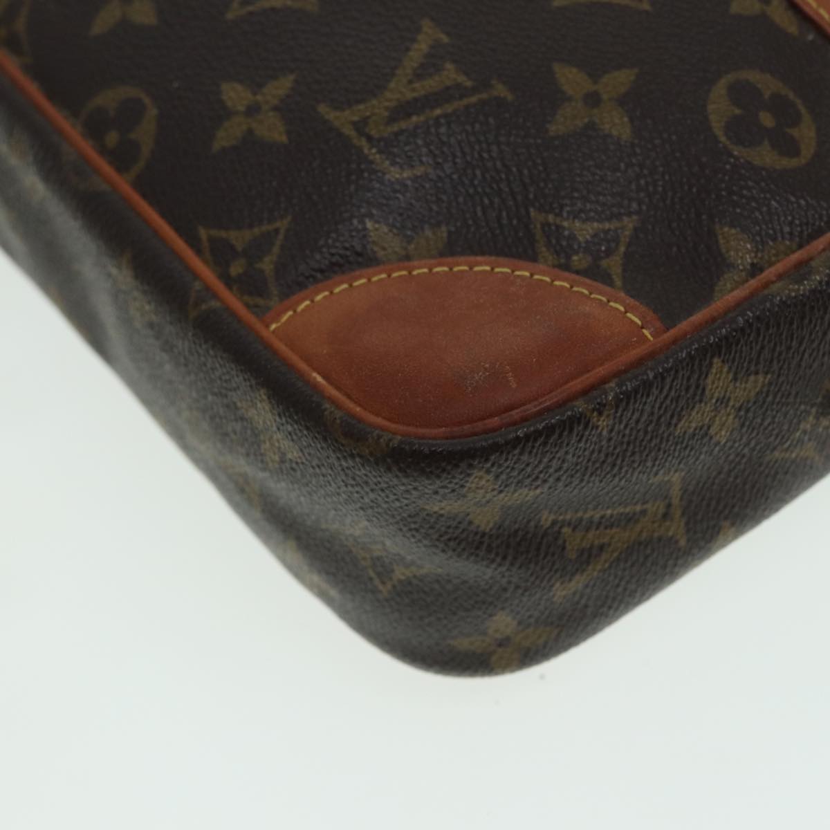 LOUIS VUITTON Monogram Compiegne 28 Clutch Bag M51845 LV Auth 82845