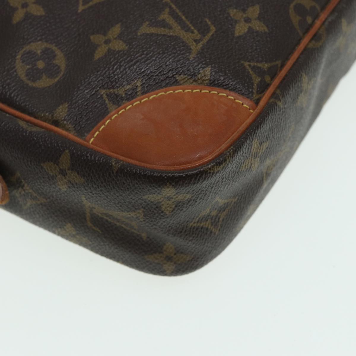 LOUIS VUITTON Monogram Compiegne 28 Clutch Bag M51845 LV Auth 82845