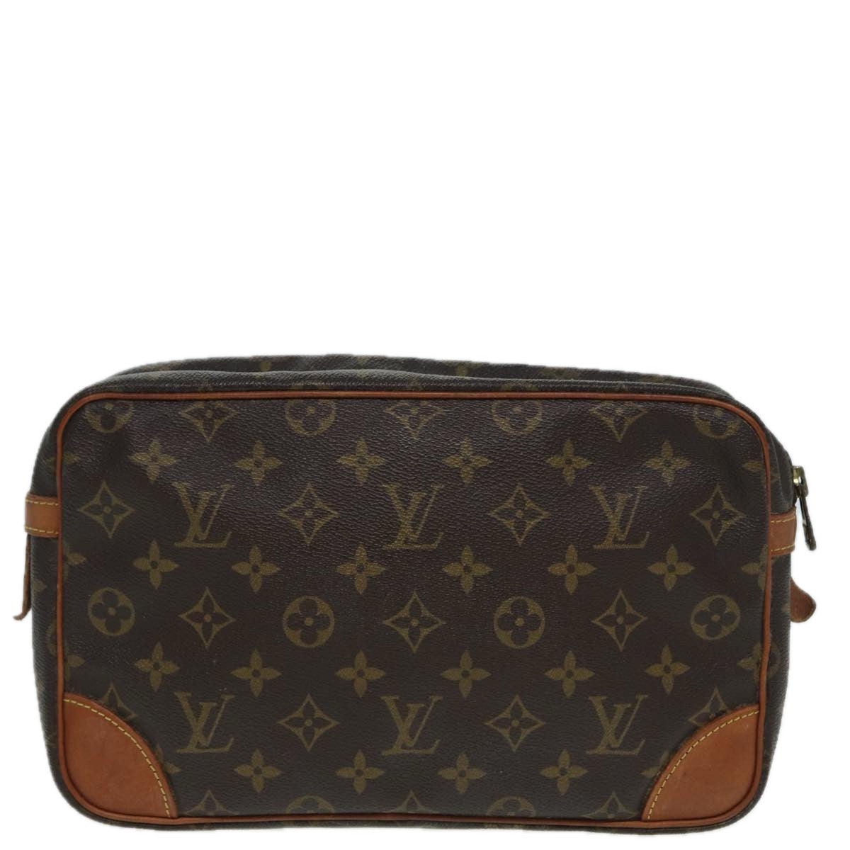 LOUIS VUITTON Monogram Compiegne 28 Clutch Bag M51845 LV Auth 82845 - 0