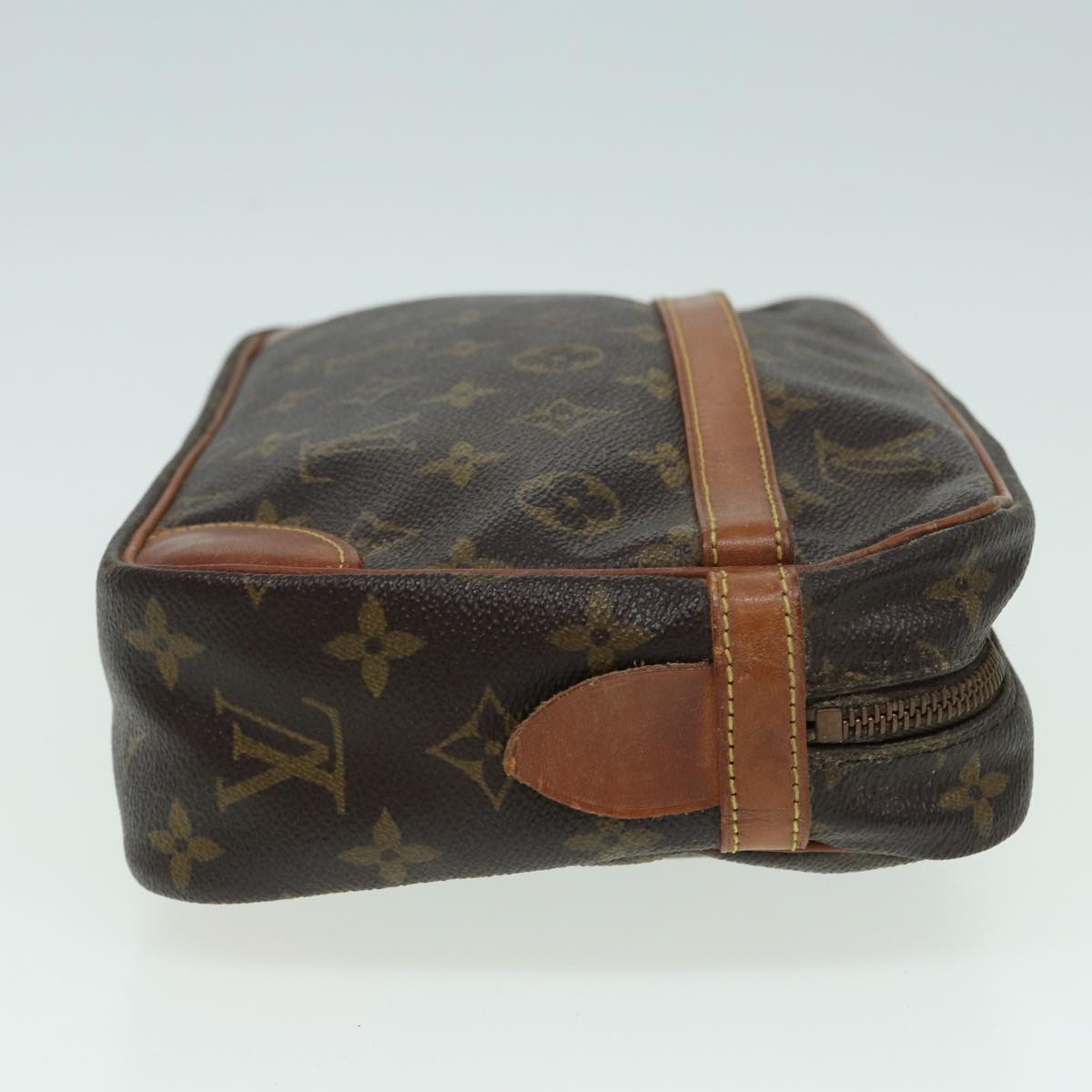 LOUIS VUITTON Monogram Compiegne 28 Clutch Bag M51845 LV Auth 82845