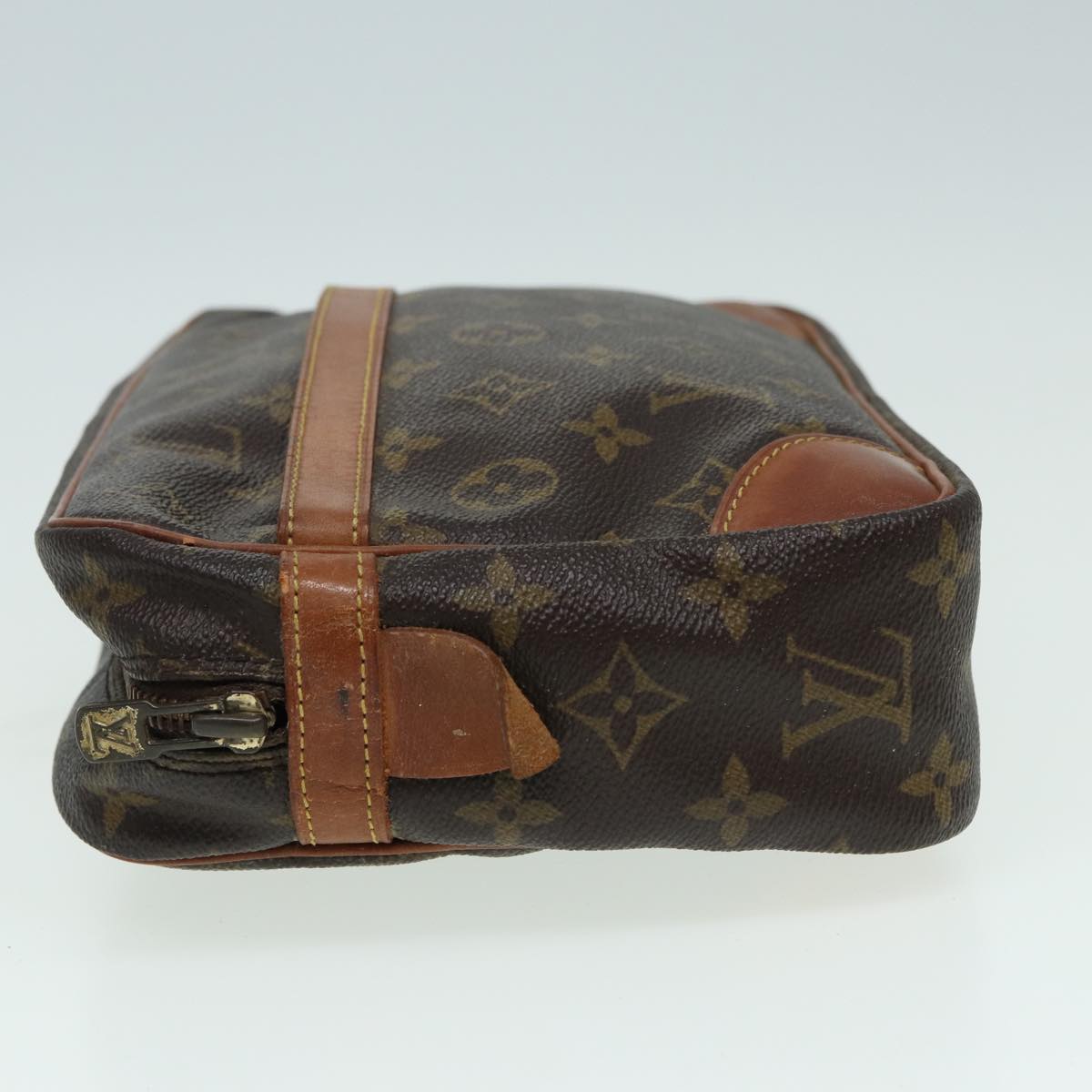 LOUIS VUITTON Monogram Compiegne 28 Clutch Bag M51845 LV Auth 82845