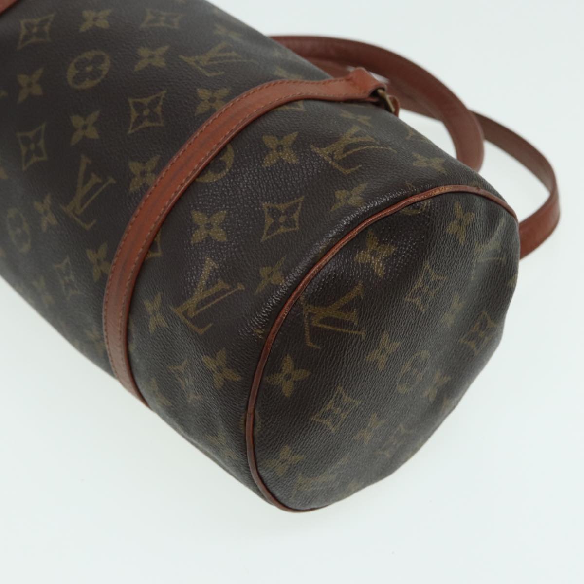 LOUIS VUITTON Monogram Papillon 30 Hand Bag M51385 LV Auth 82848