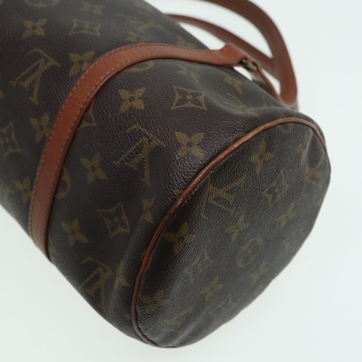 LOUIS VUITTON Monogram Papillon 30 Hand Bag M51385 LV Auth 82848