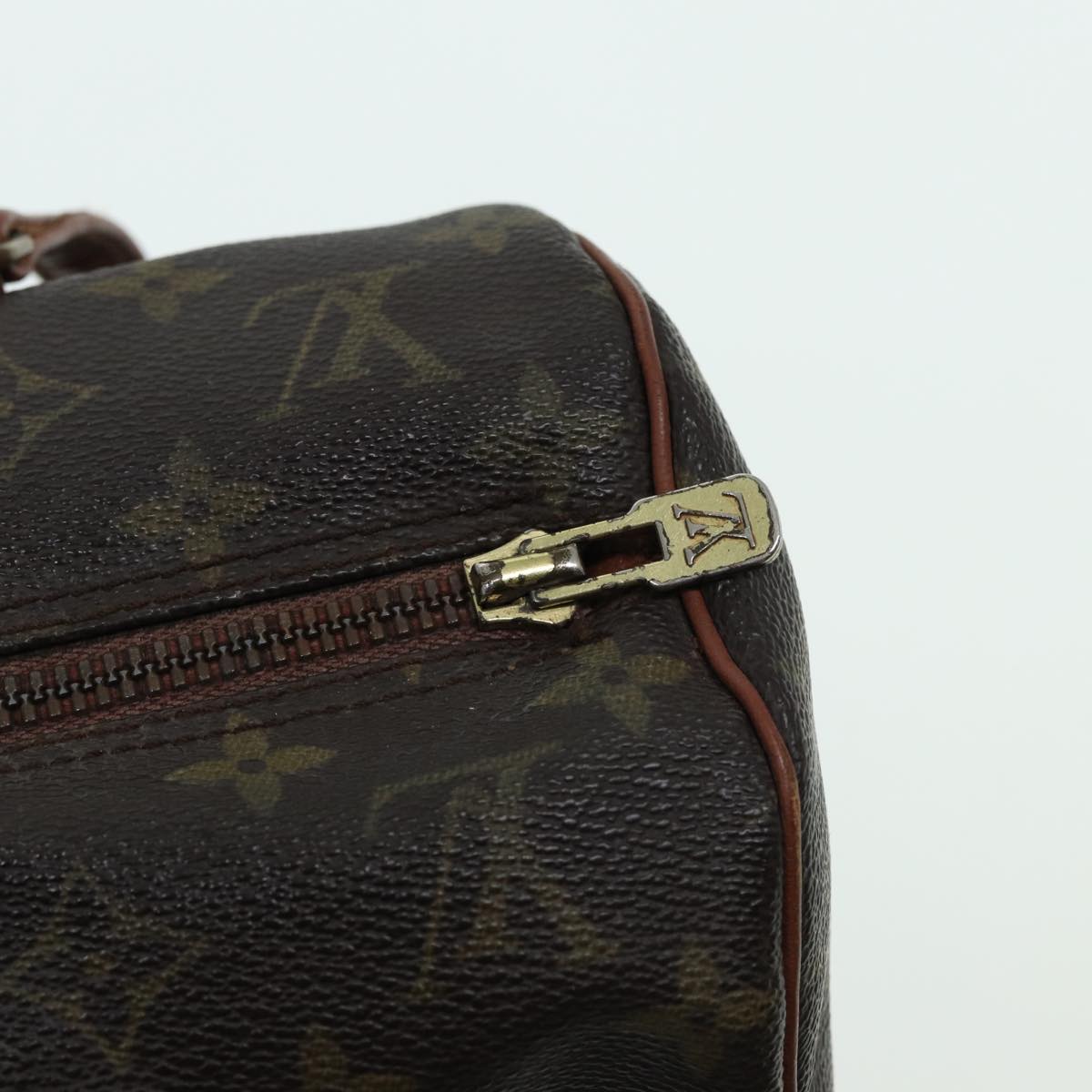 LOUIS VUITTON Monogram Papillon 30 Hand Bag M51385 LV Auth 82848