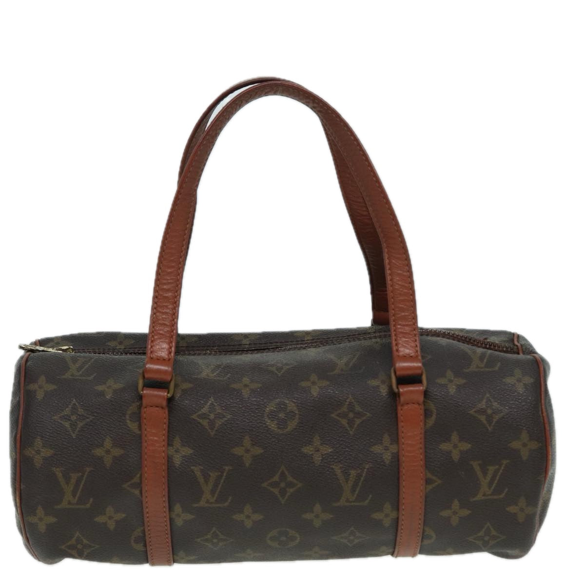 LOUIS VUITTON Monogram Papillon 30 Hand Bag M51385 LV Auth 82848