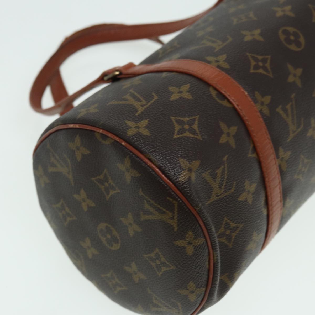 LOUIS VUITTON Monogram Papillon 30 Hand Bag M51385 LV Auth 82850