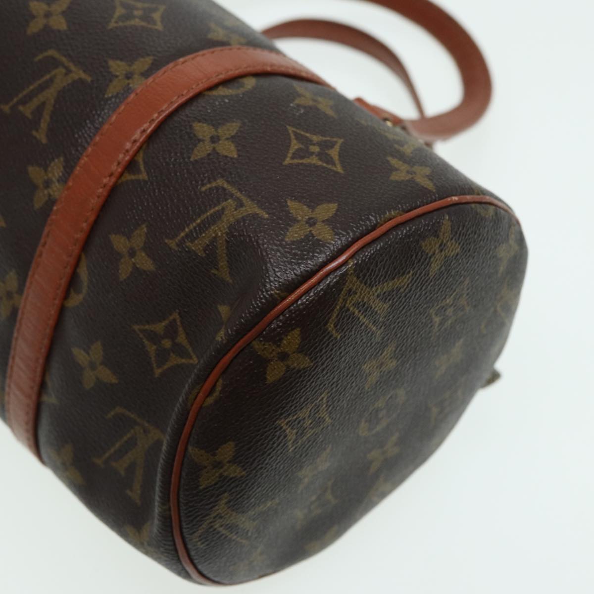 LOUIS VUITTON Monogram Papillon 30 Hand Bag M51385 LV Auth 82850