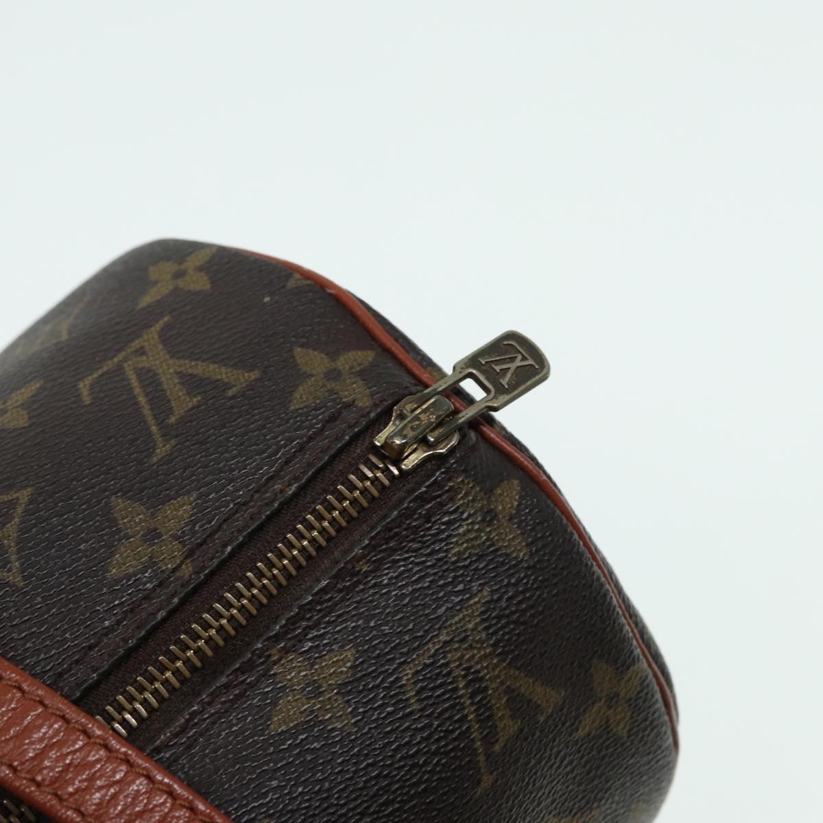 LOUIS VUITTON Monogram Papillon 30 Hand Bag M51385 LV Auth 82850