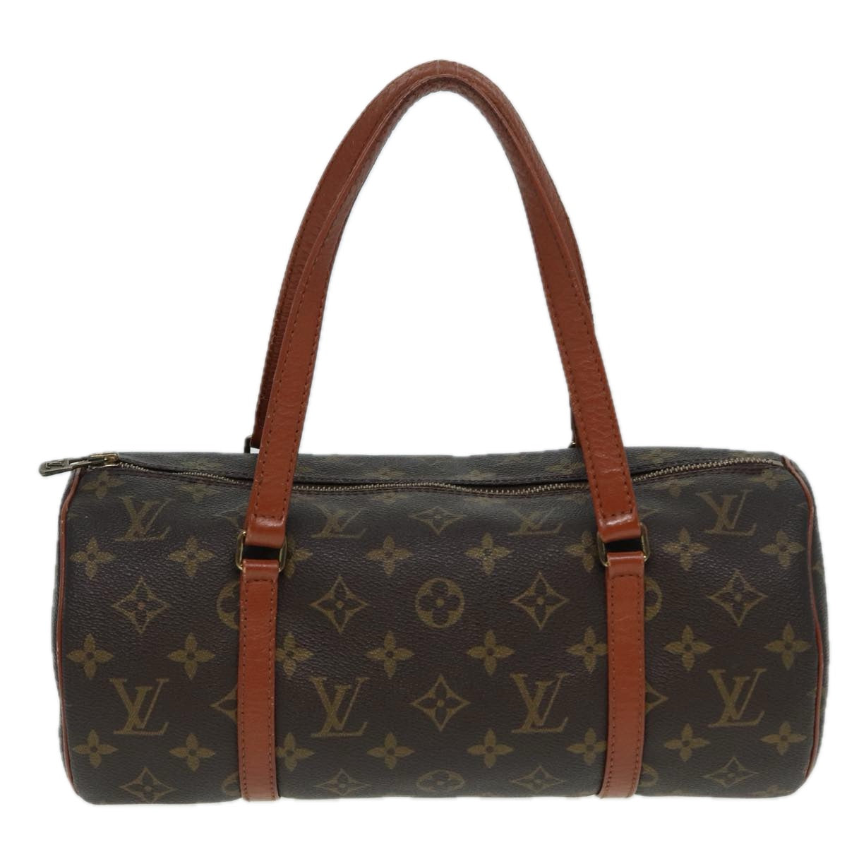 LOUIS VUITTON Monogram Papillon 30 Hand Bag M51385 LV Auth 82850