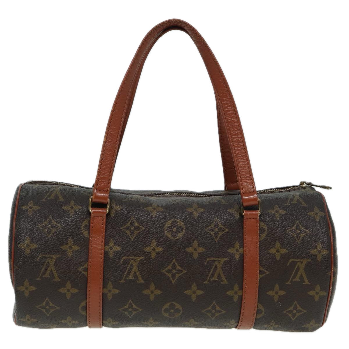 LOUIS VUITTON Monogram Papillon 30 Hand Bag M51385 LV Auth 82850