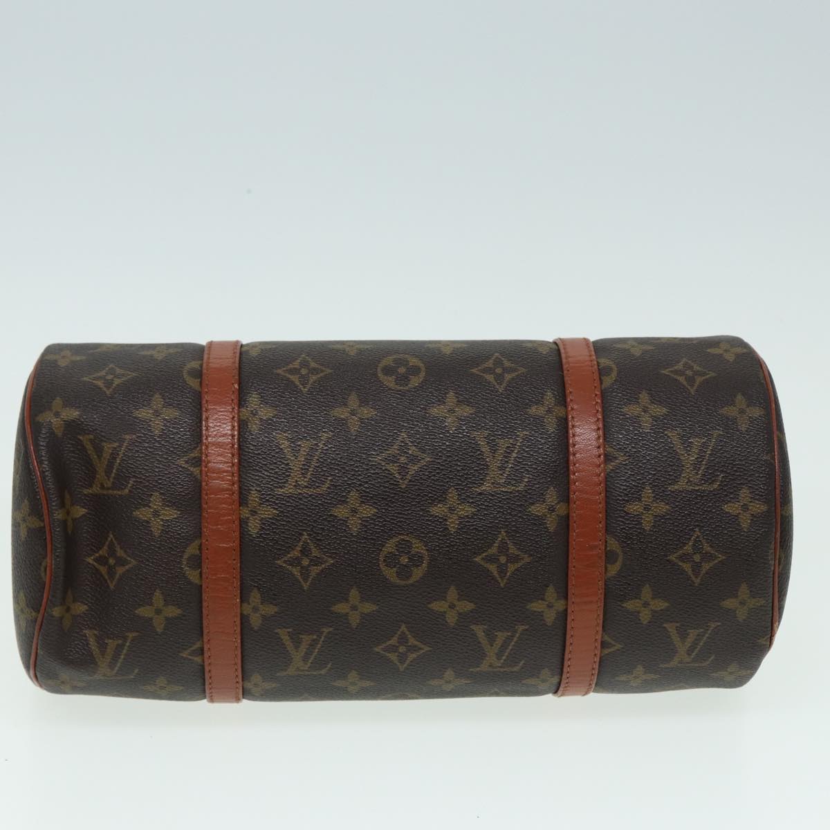 LOUIS VUITTON Monogram Papillon 30 Hand Bag M51385 LV Auth 82850