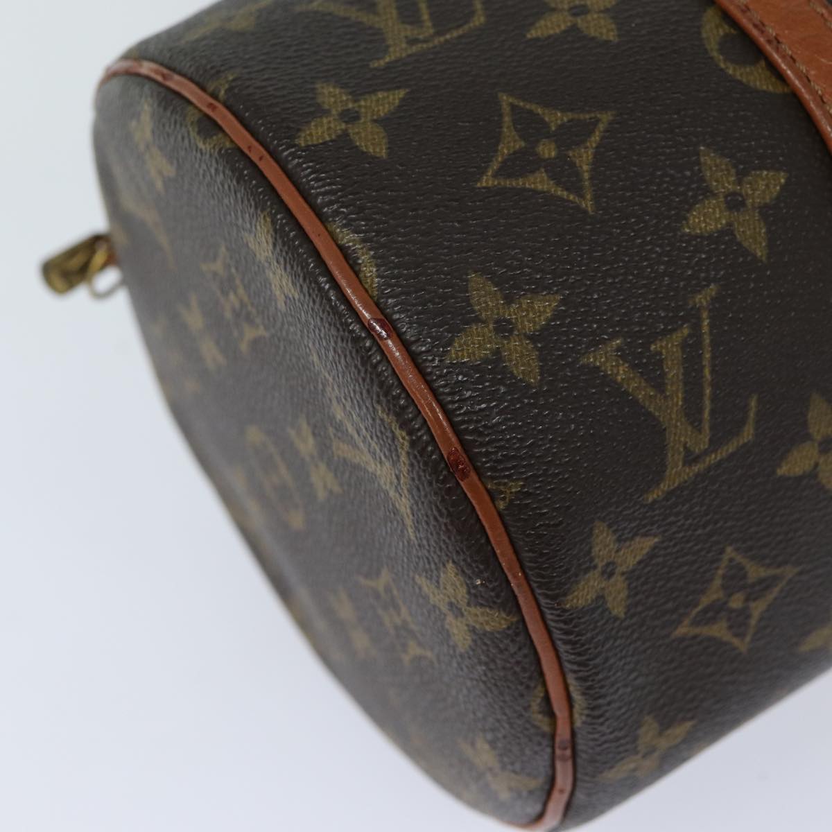 LOUIS VUITTON Monogram Papillon 30 Hand Bag M51385 LV Auth 82851