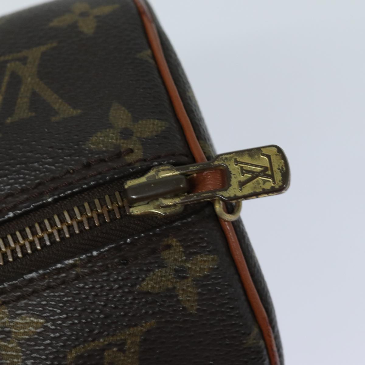 LOUIS VUITTON Monogram Papillon 30 Hand Bag M51385 LV Auth 82851