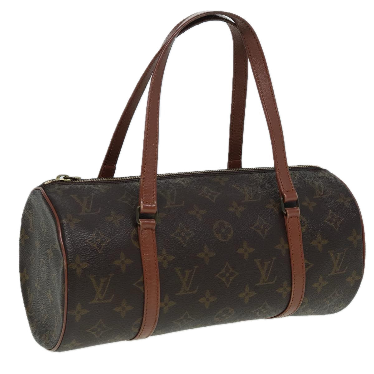 LOUIS VUITTON Monogram Papillon 30 Hand Bag M51385 LV Auth 82853