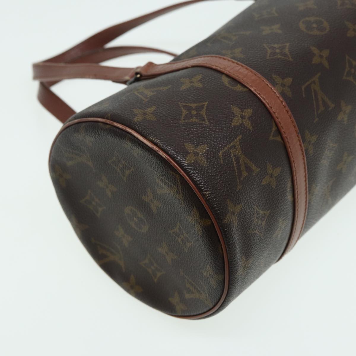 LOUIS VUITTON Monogram Papillon 30 Hand Bag M51385 LV Auth 82853