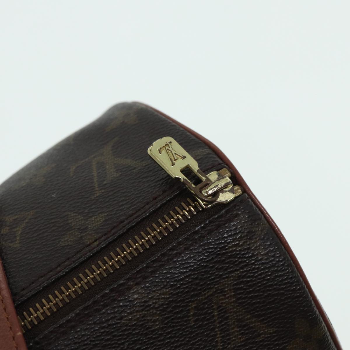 LOUIS VUITTON Monogram Papillon 30 Hand Bag M51385 LV Auth 82853