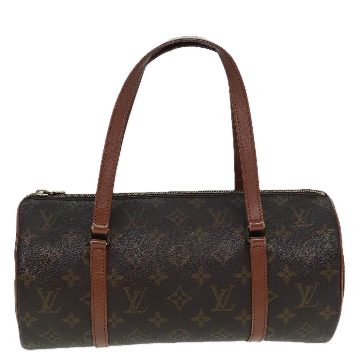 LOUIS VUITTON Monogram Papillon 30 Hand Bag M51385 LV Auth 82853