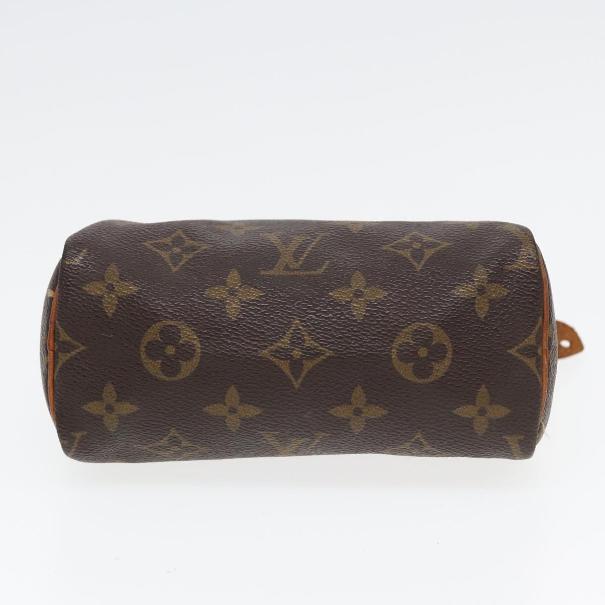 LOUIS VUITTON Monogram Mini Speedy Hand Bag M41534 LV Auth 82859