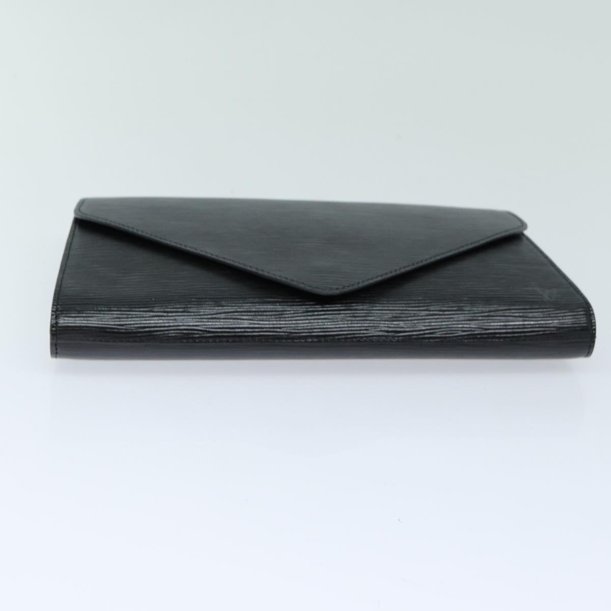 LOUIS VUITTON Epi Art Deco Clutch Bag Black M52632 LV Auth 82861