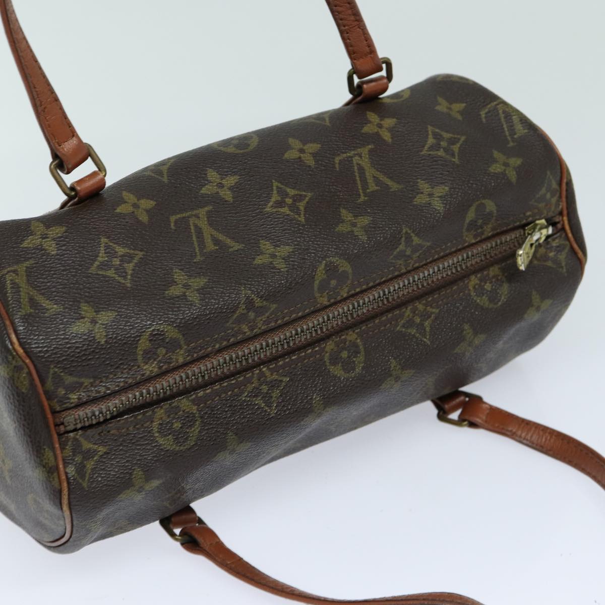 LOUIS VUITTON Monogram Papillon 26 Hand Bag M51386 LV Auth 82898