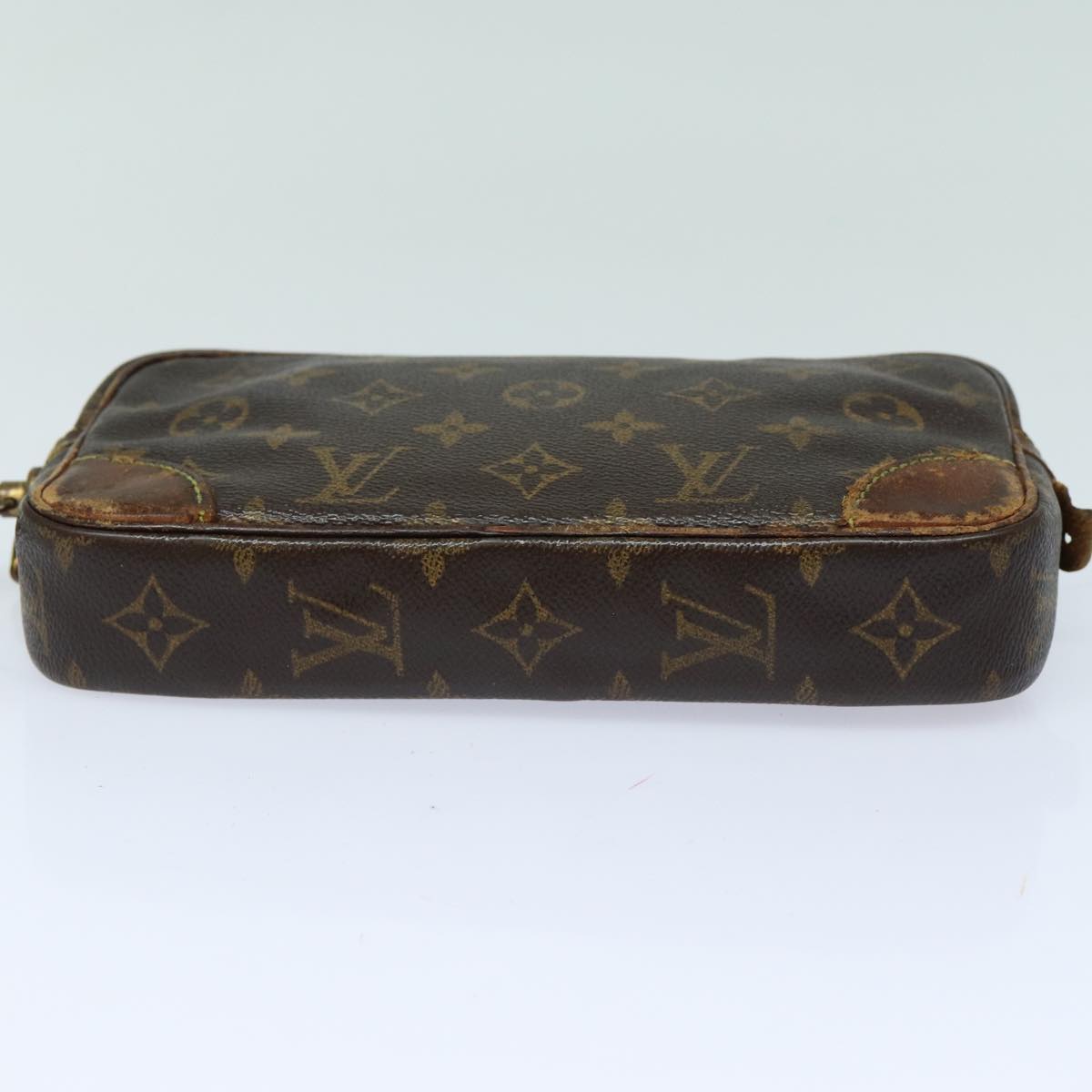 LOUIS VUITTON Monogram Marly Dragonne PM Clutch Bag M51827 LV Auth 82903