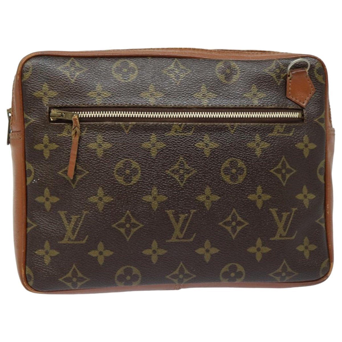 LOUIS VUITTON Monogram Pochette Sports Clutch Bag No.183 LV Auth 82904