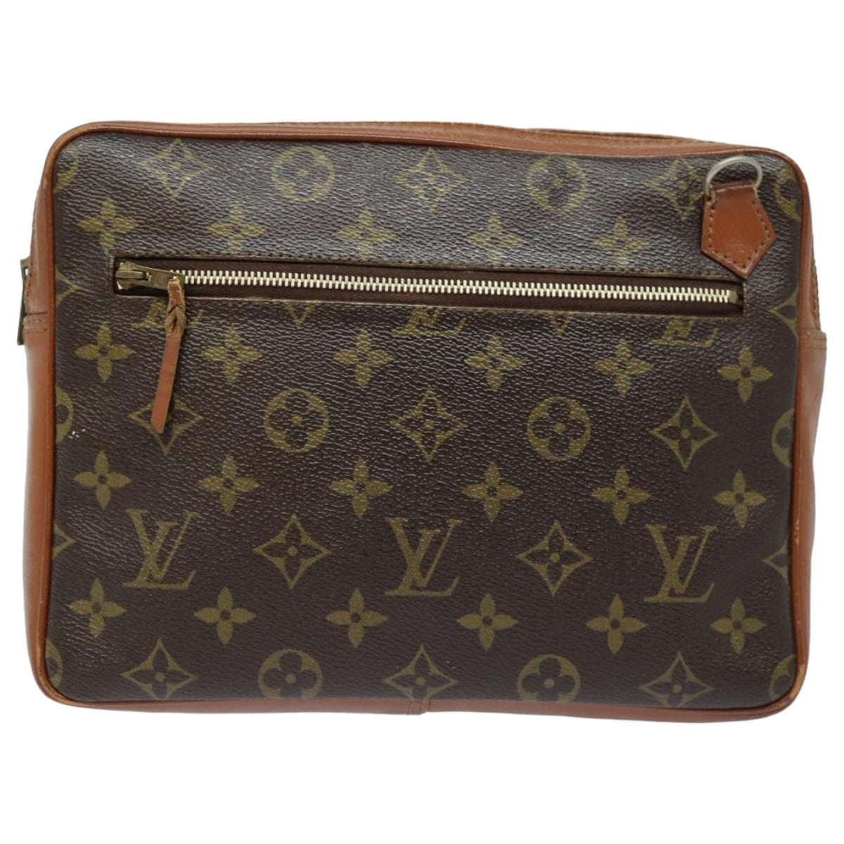 LOUIS VUITTON Monogram Pochette Sports Clutch Bag No.183 LV Auth 82904