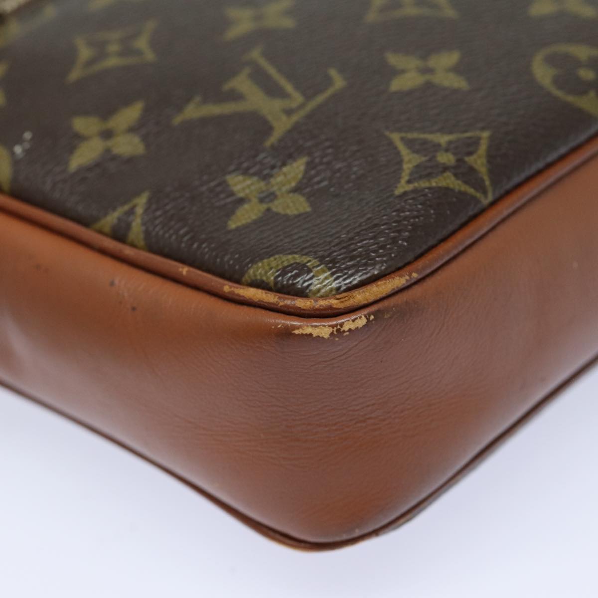 LOUIS VUITTON Monogram Pochette Sports Clutch Bag No.183 LV Auth 82904