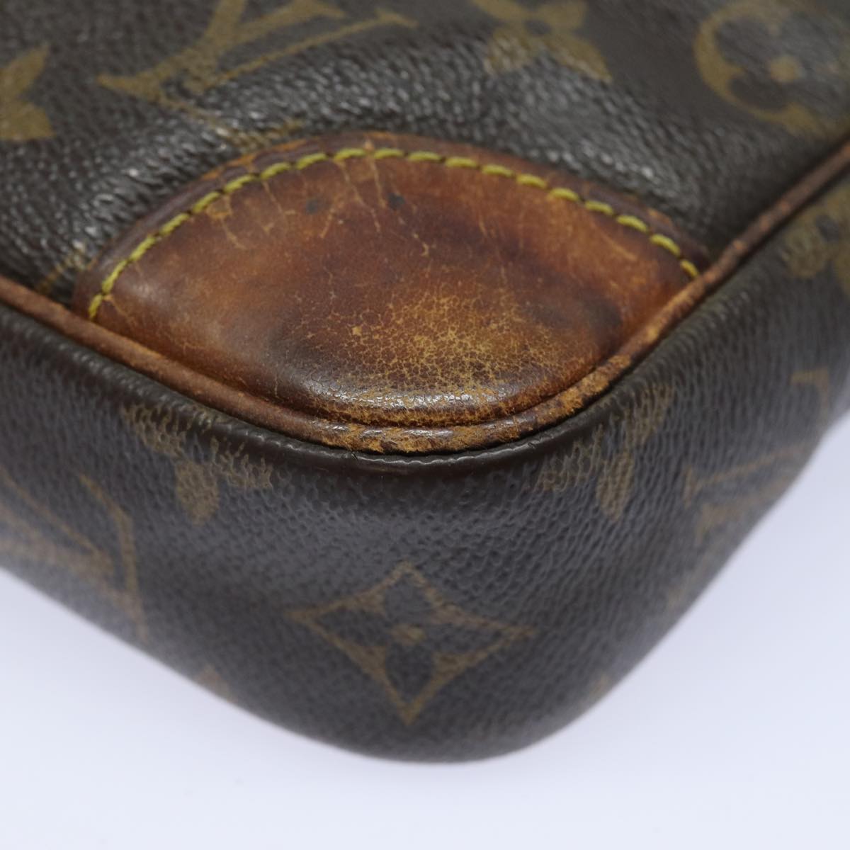 LOUIS VUITTON Monogram Marly Dragonne GM Clutch Bag M51825 LV Auth 82905