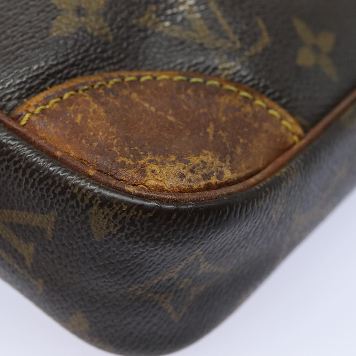 LOUIS VUITTON Monogram Marly Dragonne GM Clutch Bag M51825 LV Auth 82905