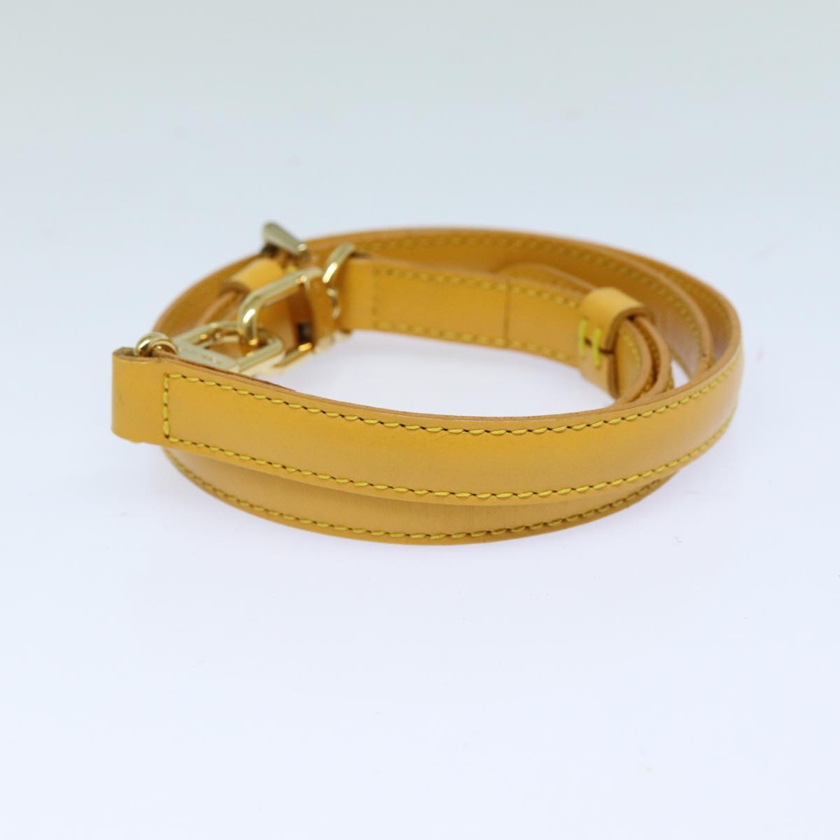 LOUIS VUITTON Epi Adjustable Shoulder Strap 37.4""-44.5"" Yellow LV Auth 82911