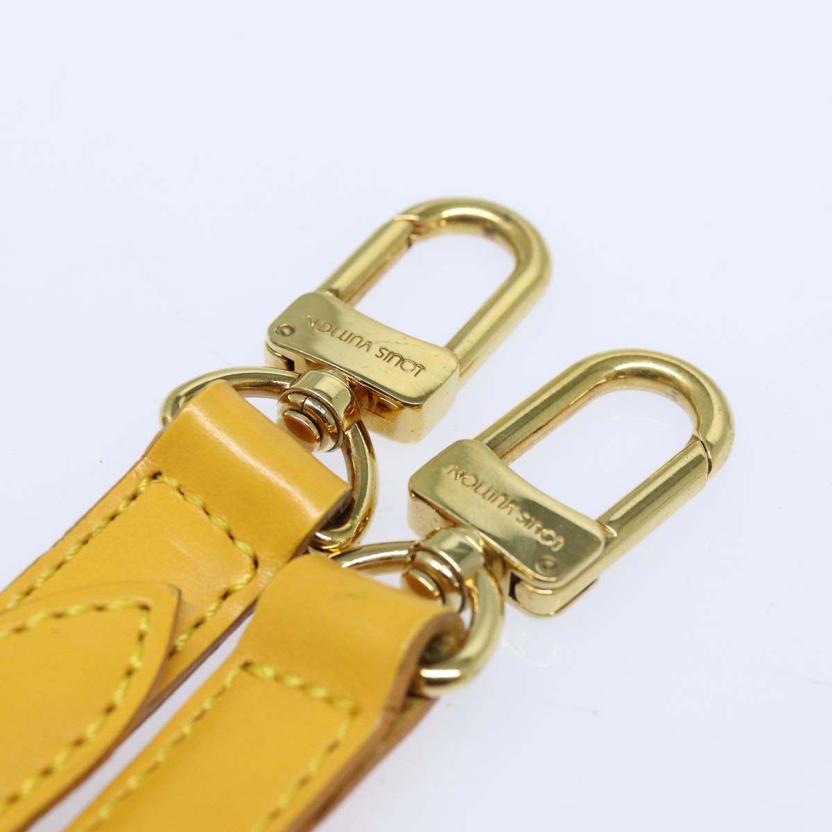 LOUIS VUITTON Epi Adjustable Shoulder Strap 37.4""-44.5"" Yellow LV Auth 82911