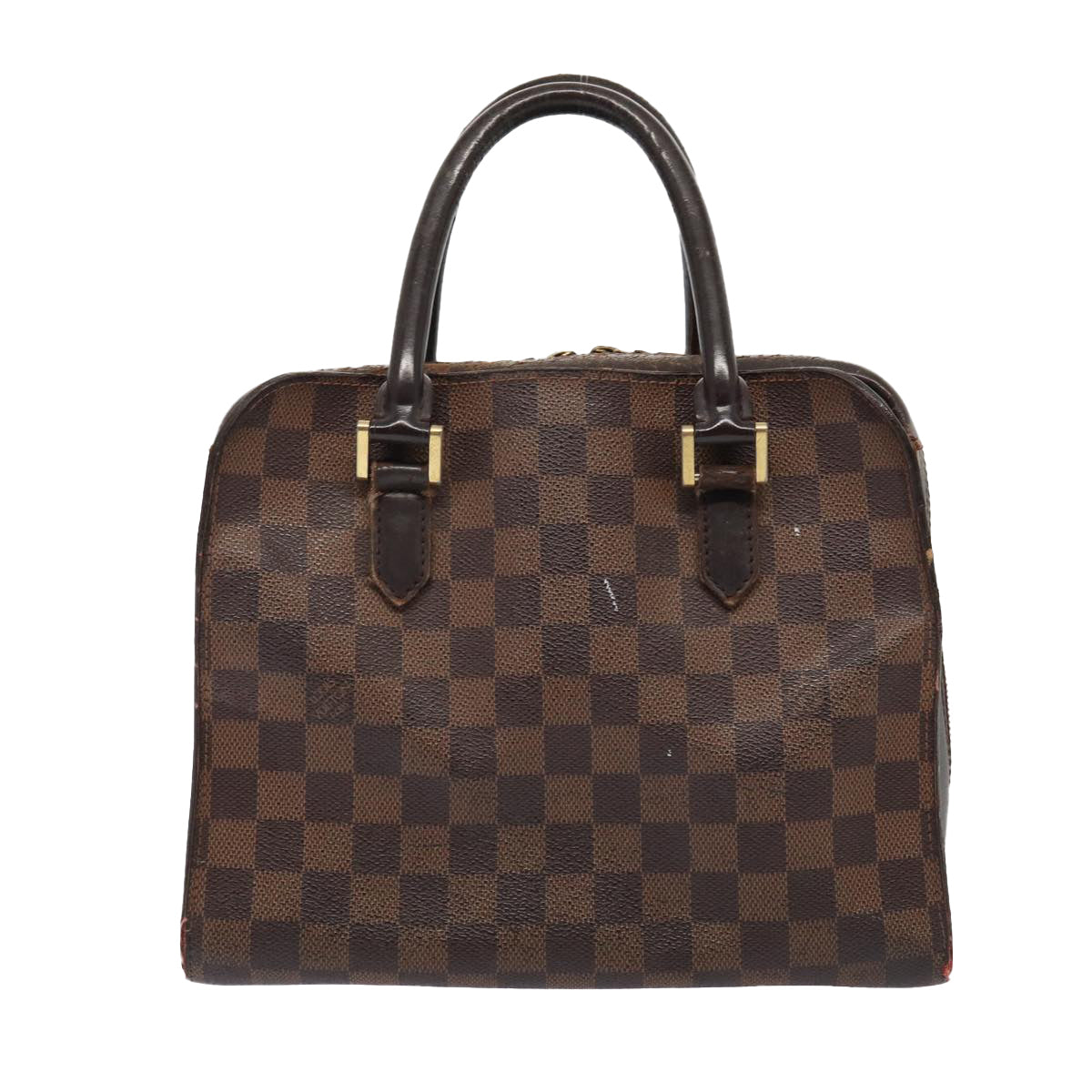 LOUIS VUITTON Damier Ebene Triana Hand Bag N51155 LV Auth 82913