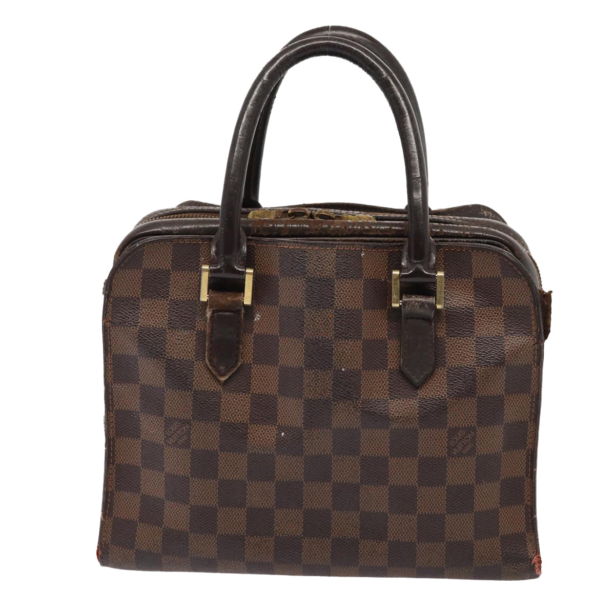 LOUIS VUITTON Damier Ebene Triana Hand Bag N51155 LV Auth 82913 - 0